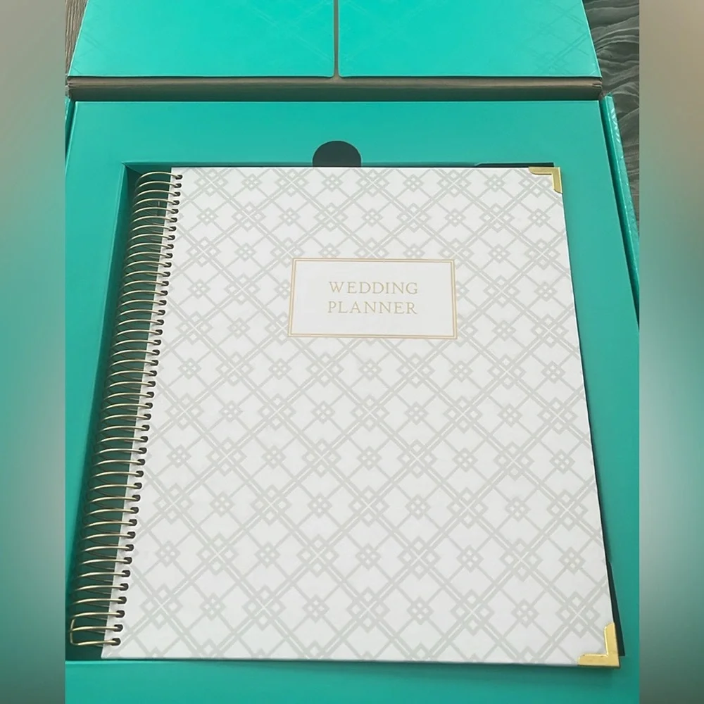 NEW Wedding Planner & Guest Book Set
